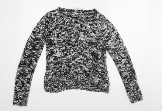 Womens UK Size 8 New Look Black Pullover Jumper