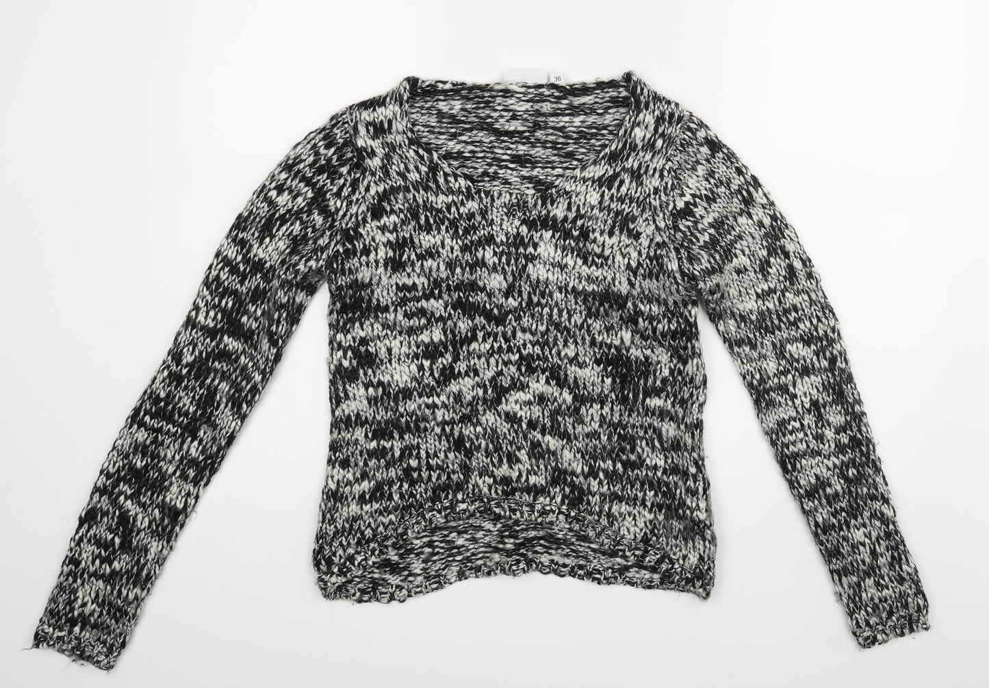Womens UK Size 8 New Look Black Pullover Jumper