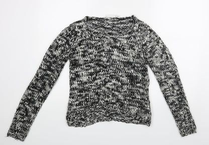 Womens UK Size 8 New Look Black Pullover Jumper