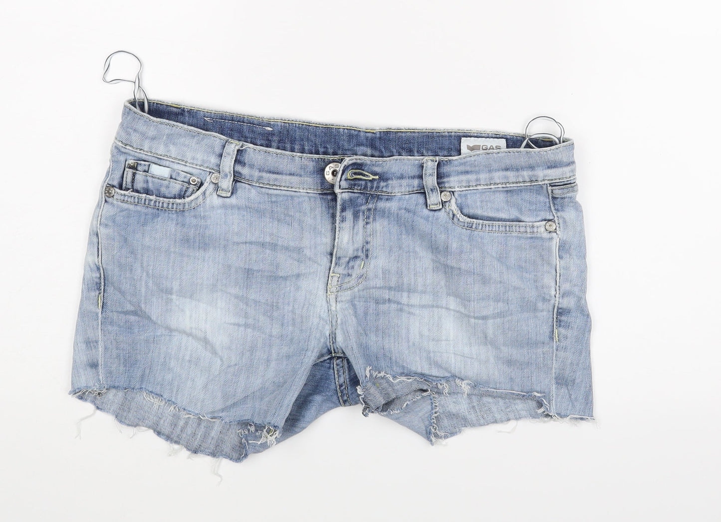 GAS Womens Blue   Hot Pants Shorts Size 30
