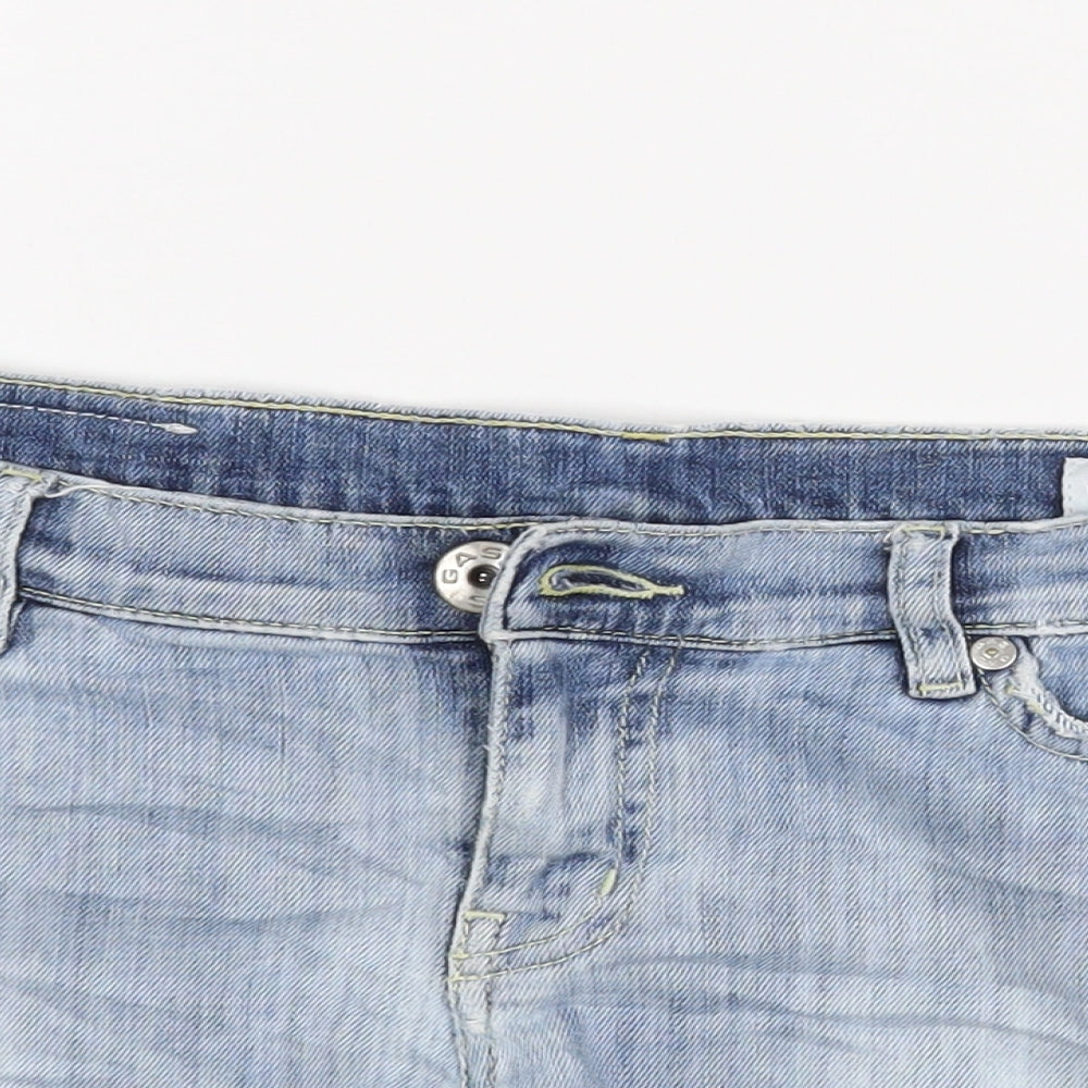GAS Womens Blue   Hot Pants Shorts Size 30