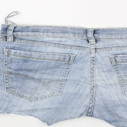 GAS Womens Blue   Hot Pants Shorts Size 30