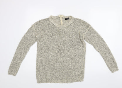 Womens UK Size M Originals Beige Pullover Jumper
