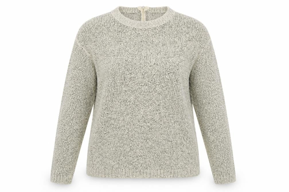 Front view of Originals women’s beige jumper, size M