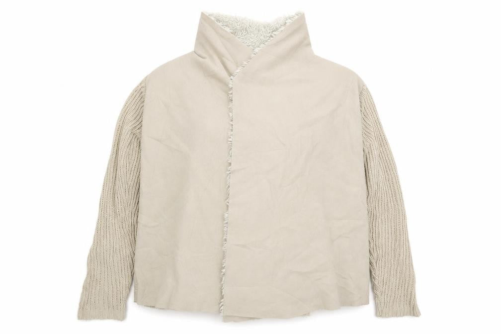 Womens UK Size XL Atmosphere Beige Wrap Jumper