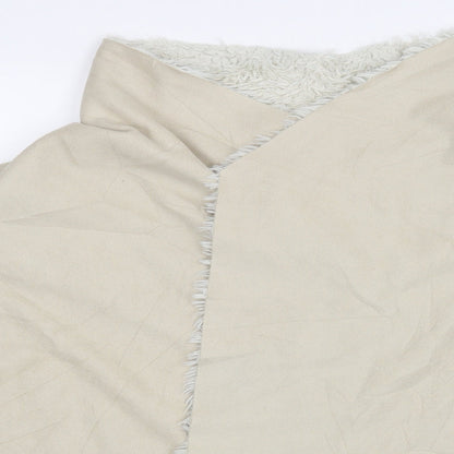 Womens UK Size XL Atmosphere Beige Wrap Jumper