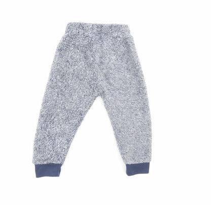Disney Girls Blue   Sweatpants Trousers Size 12-18 Months  - Micky Mouse