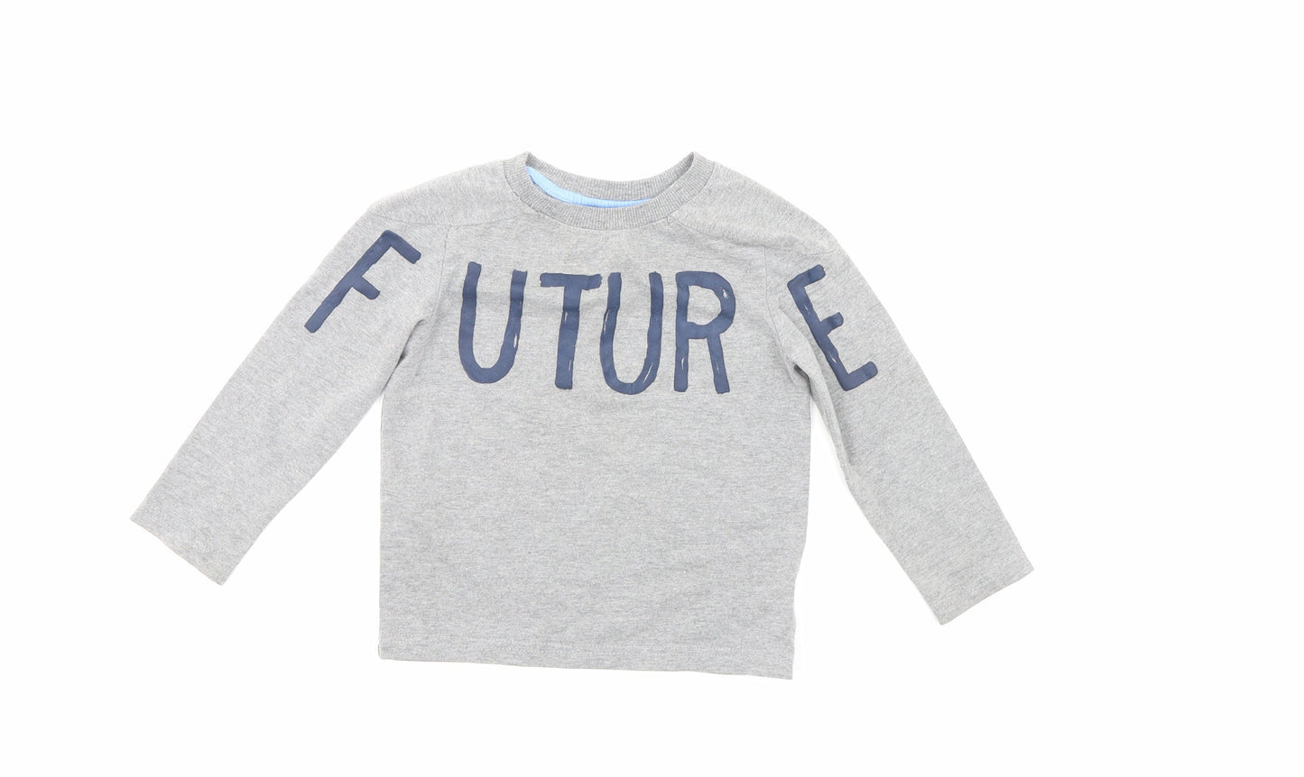 Fierce Frank Boys Grey   Pullover Jumper Size 12-18 Months