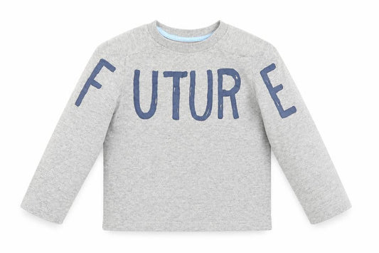 Fierce Frank Boys Grey   Pullover Jumper Size 12-18 Months
