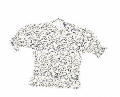 Miss Selfridge Womens Multicoloured Floral  Basic Blouse Size 8