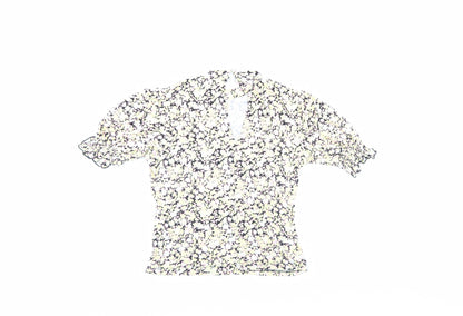 Miss Selfridge Womens Multicoloured Floral  Basic Blouse Size 8