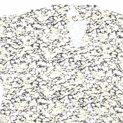 Miss Selfridge Womens Multicoloured Floral  Basic Blouse Size 8