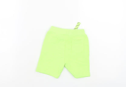 Mini Rebel Boys Green   Cropped Trousers Size 12-18 Months