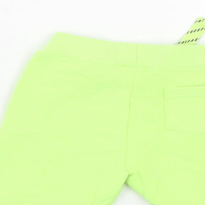 Mini Rebel Boys Green   Cropped Trousers Size 12-18 Months