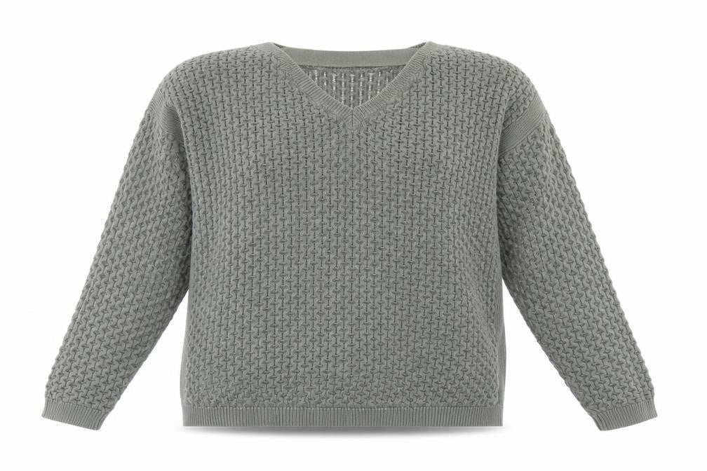 Womens UK Size 10 New Look Green Pullover Jumper