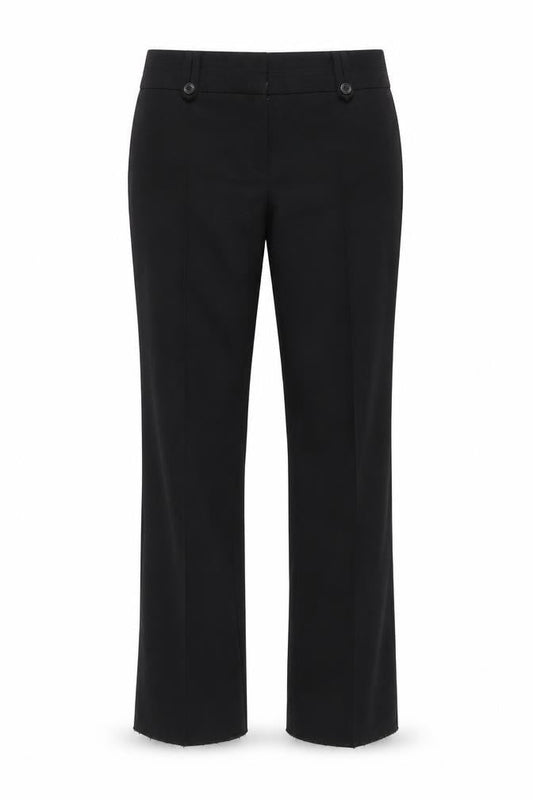 Womens UK Size 10 George Petites Black Suit Trousers