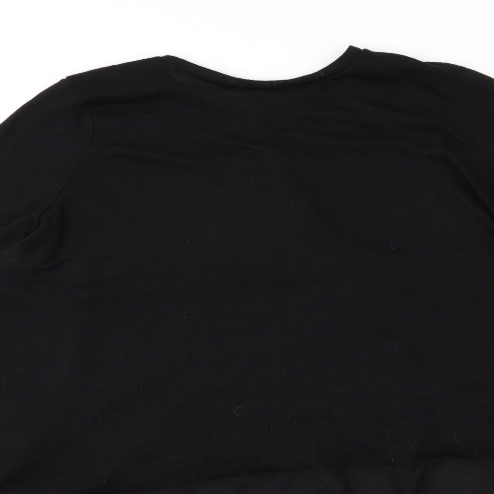 Womens UK Size S Quiz Black Cardigan Jumper