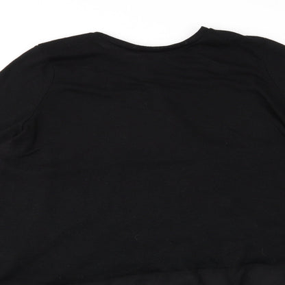 Womens UK Size S Quiz Black Cardigan Jumper