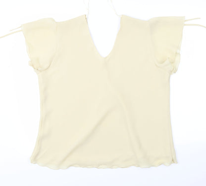 Bonmarché Womens Yellow   Basic Blouse Size 18