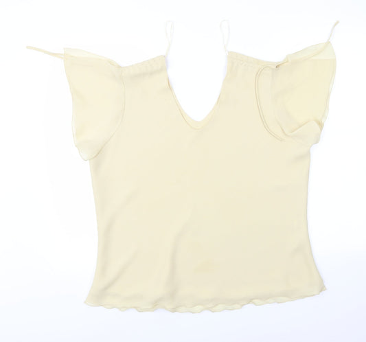 Bonmarché Womens Yellow   Basic Blouse Size 18