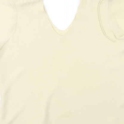 Bonmarché Womens Yellow   Basic Blouse Size 18