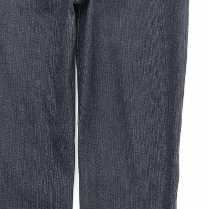 Womens UK Size 8 Denim Regular Fit Skinny Blue Jeans
