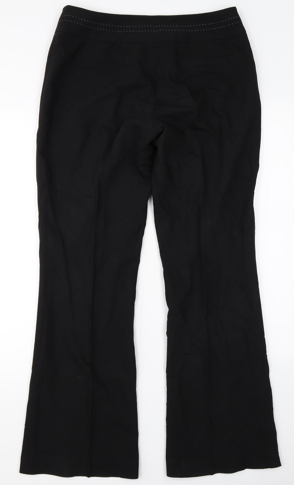 George Womens Black   Dress Pants Trousers Size 10 L30 in