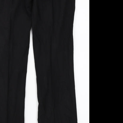 George Womens Black   Dress Pants Trousers Size 10 L30 in