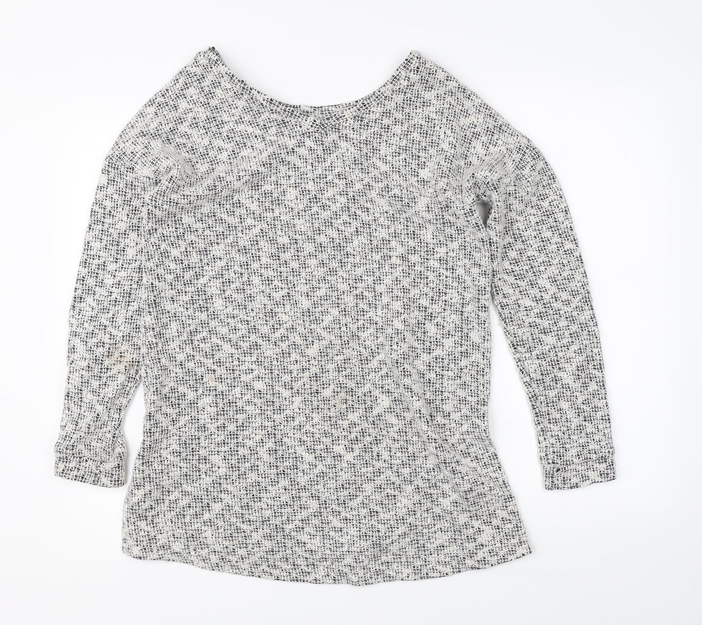 Womens UK Size 12 NEXT Grey Pullover Jumper