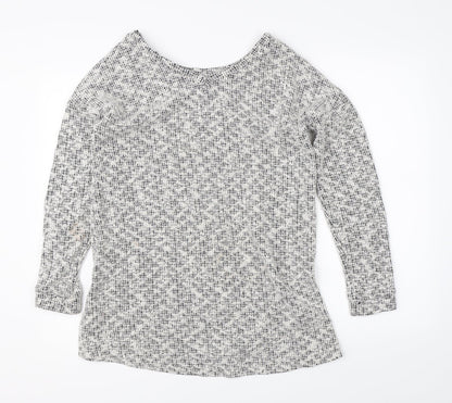 Womens UK Size 12 NEXT Grey Pullover Jumper
