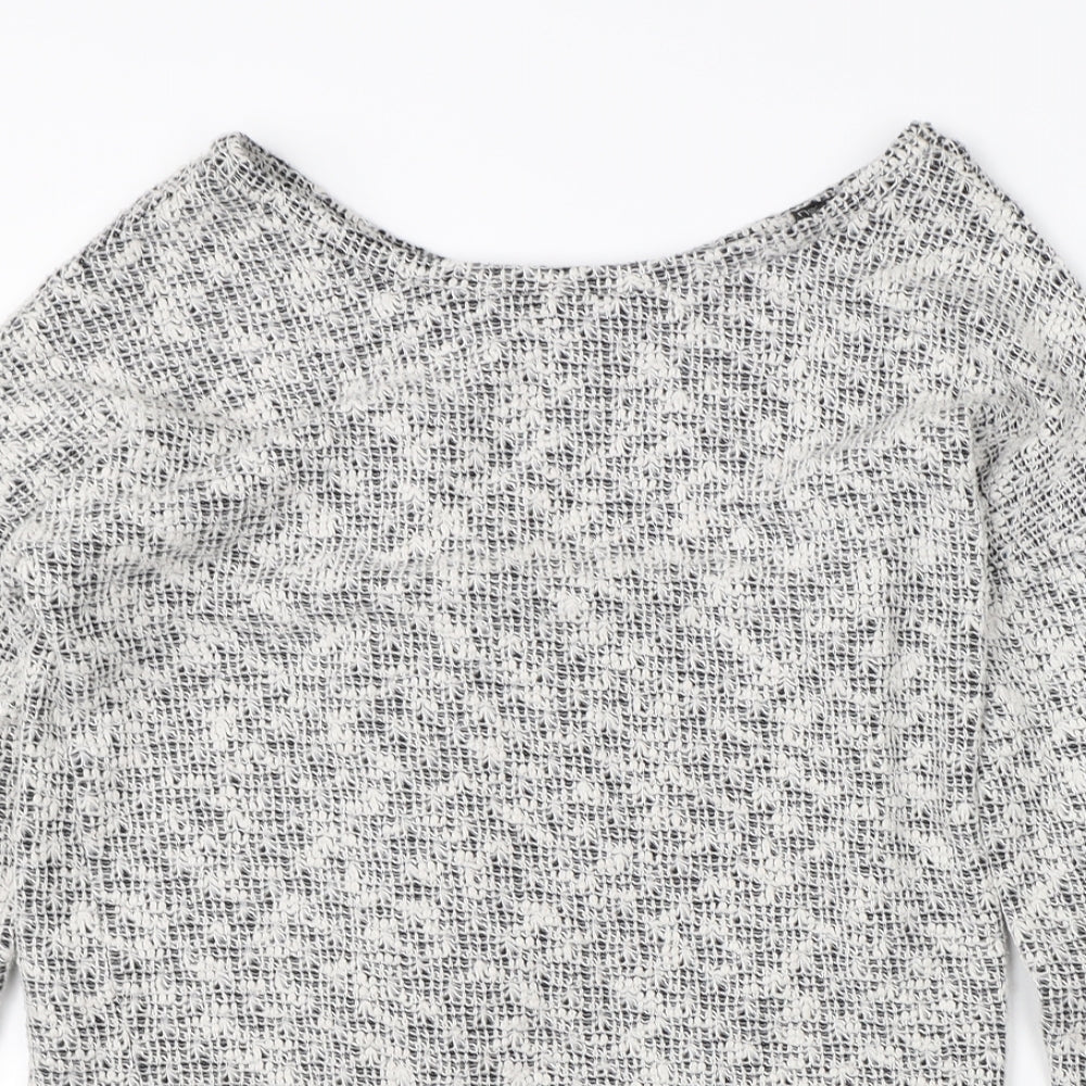 Womens UK Size 12 NEXT Grey Pullover Jumper