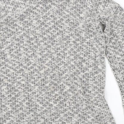 Womens UK Size 12 NEXT Grey Pullover Jumper