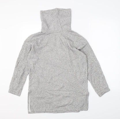 Womens UK Size S New Look Grey Pullover Jumper