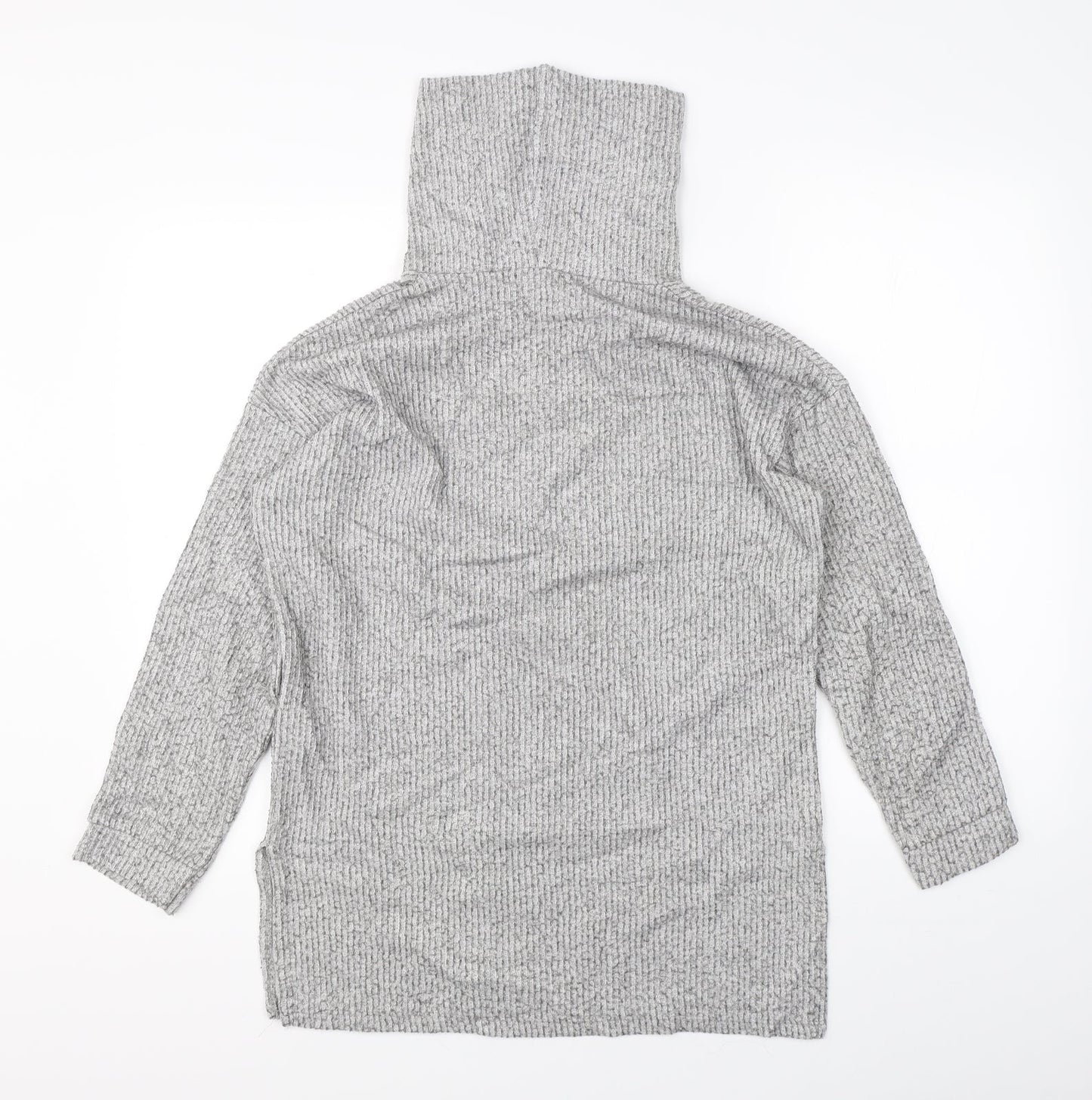 Womens UK Size S New Look Grey Pullover Jumper