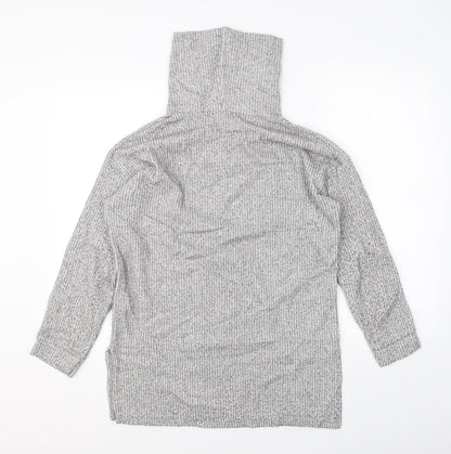 Womens UK Size S New Look Grey Pullover Jumper