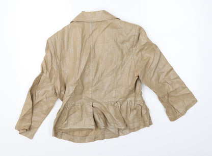 Autograph Womens Brown   Jacket Blazer Size 10