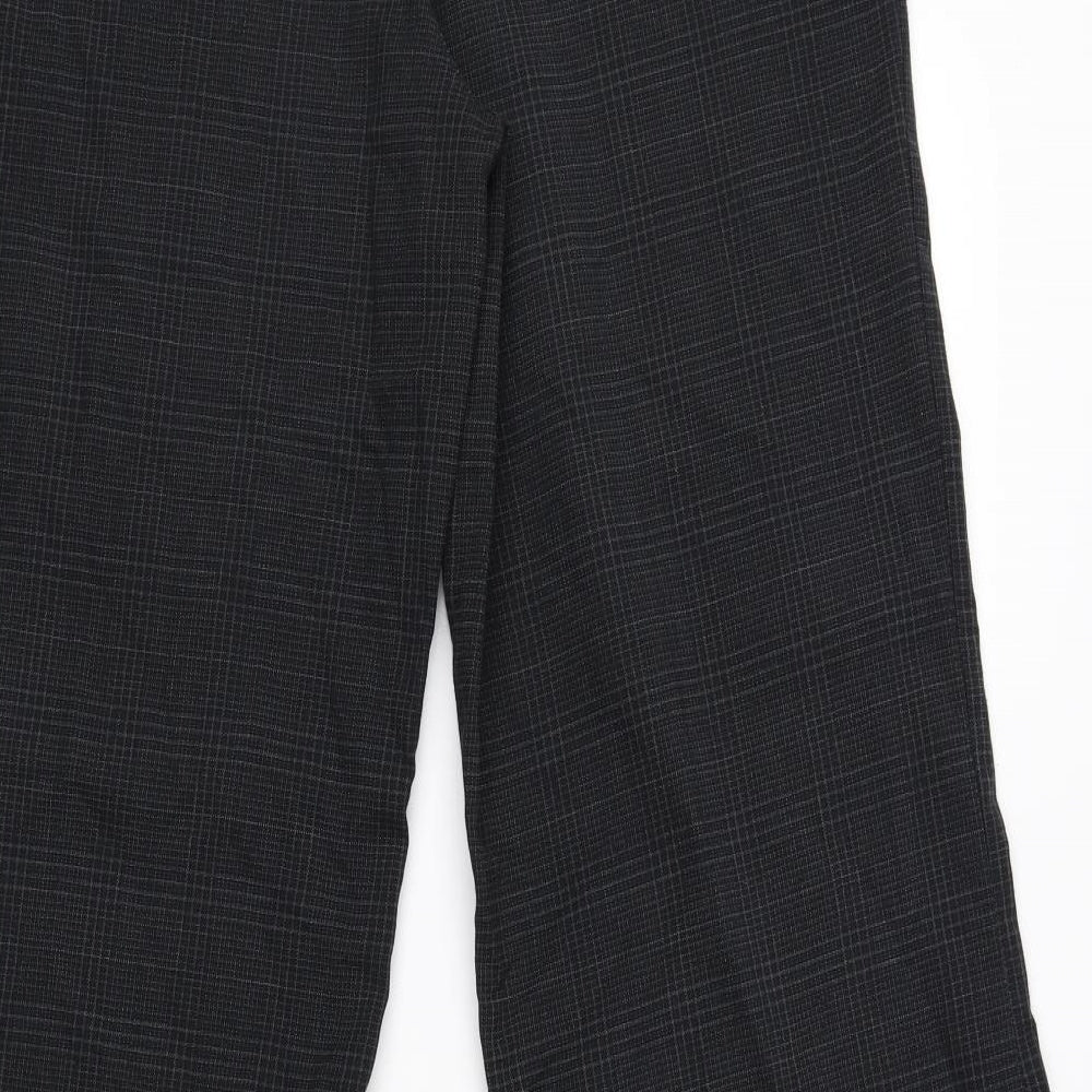 Womens UK Size 14 NEXT Regular Fit Dress Pants Grey Trousers