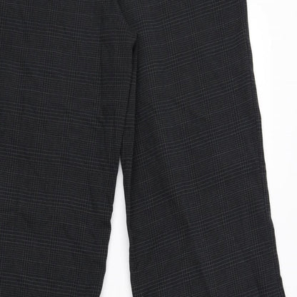 Womens UK Size 14 NEXT Regular Fit Dress Pants Grey Trousers