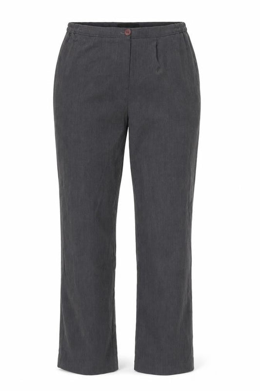 Womens UK Size 14 Just Elegance Regular Fit Dress Pants Grey Trousers