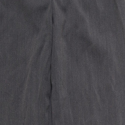 Just Elegance Womens Grey   Dress Pants Trousers Size 14 L30 in