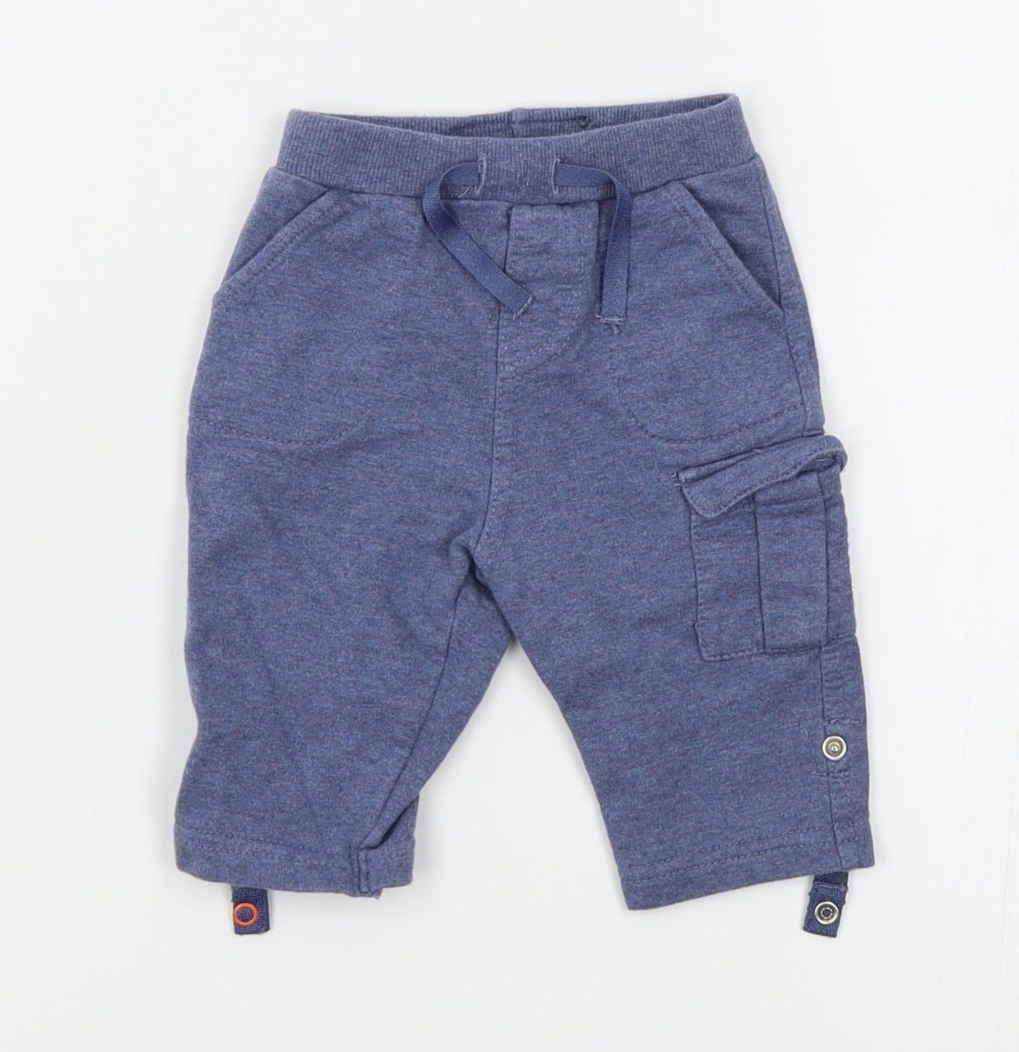 Debenhams Baby Blue   Cargo Trousers Size 3-6 Months