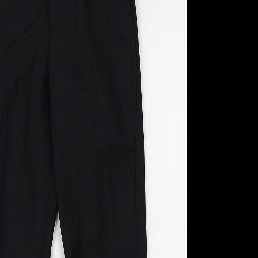 Samli Boys Black   Chino Trousers Size 7 Years - suit trousers