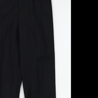 Samli Boys Black   Chino Trousers Size 7 Years - suit trousers