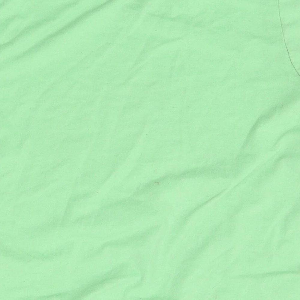 Primark Boys Green   Basic T-Shirt Size 3-4 Years