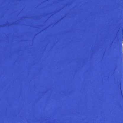 Fruit of the Loom Boys Blue   Basic T-Shirt Size 7-8 Years  - skeleton