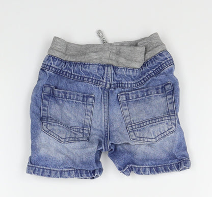 F&F Baby Blue  Denim  Jeans Size 12-18 Months  - shorts