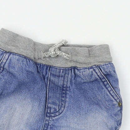 F&F Baby Blue  Denim  Jeans Size 12-18 Months  - shorts