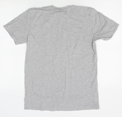 Mens UK Size M Gildan Grey  T-Shirt