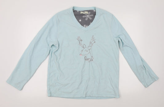 Primark Womens Blue   Pullover Jumper Size M