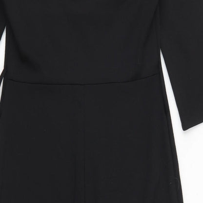 Betty Jackson Womens Black   Pencil Dress  Size 8  - Purple